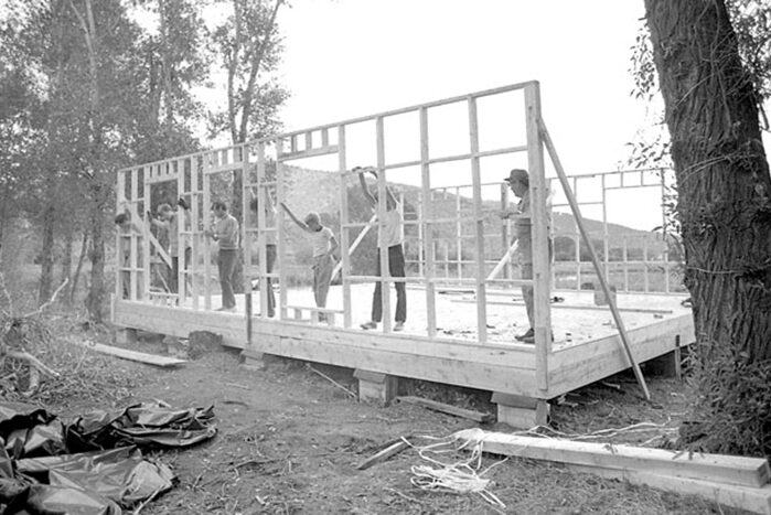 Framing of the cabin #1