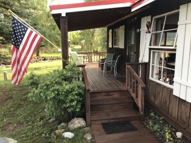Front Door Deck