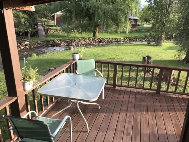 Dining Area on Deck