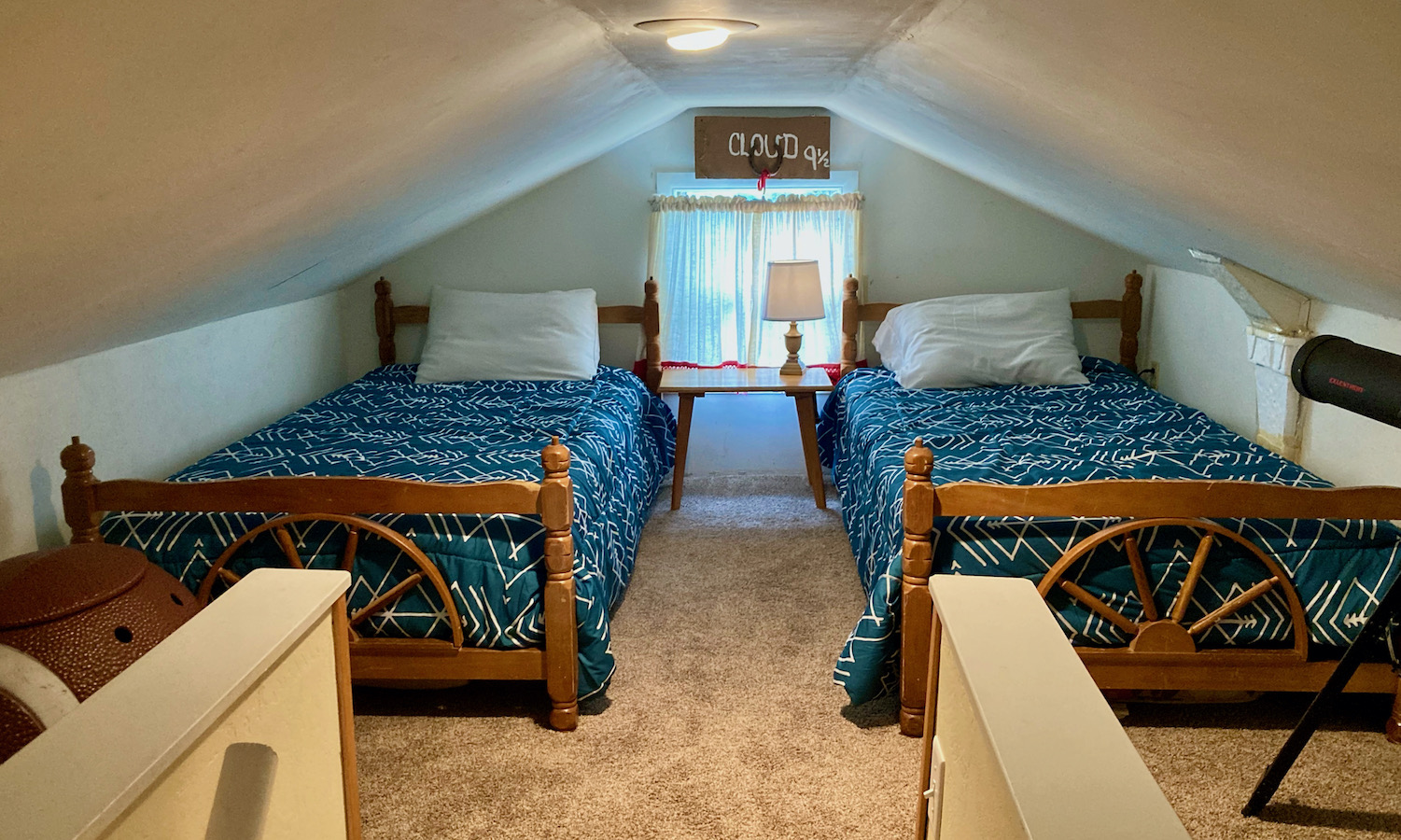 Upstairs Twin Beds